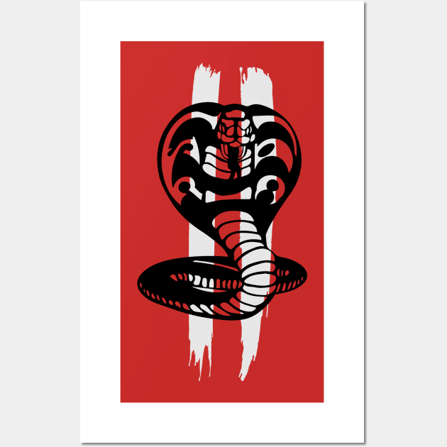 Cobra Kai Never Dies Wall Art by ShayliKipnis